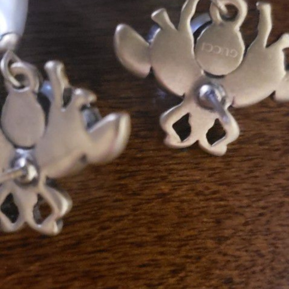 Authentic  pearl gucci earrings